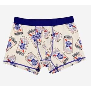 Pabst Blue Ribbon Boxer Briefs Mens Size XL 36"-38" NWT Graphic Humorous